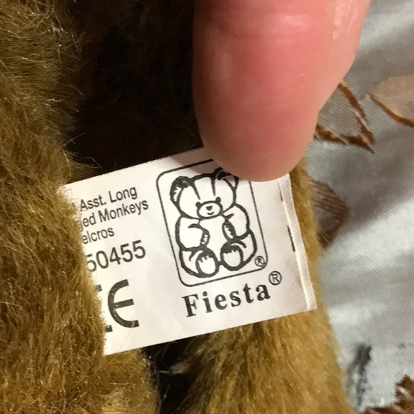 4 long plush stuffed hanging monkeys stuffed velcro hands Wild Republic Aurora - Picture 13 of 15